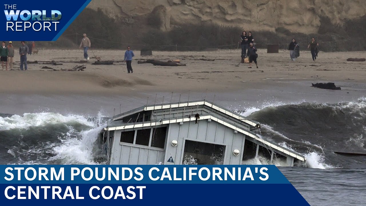 Major Storm Pounds California's Central Coast | Balkans Snowstorm Disrupts Services