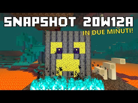 #Minecraft 1.16 in 2 MINUTI | ANCORE DI SALVEZZA ⚓😇 #SnapShot 20w12a