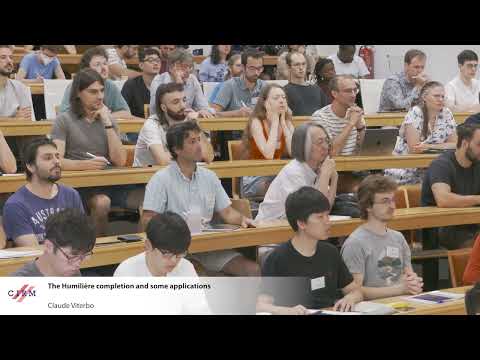 Claude Viterbo : The Humilière completion and some applications