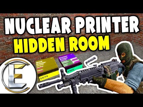 Nuclear Printer Hidden Room - Gmod DarkRP (Hidden Base In Plain Sight)