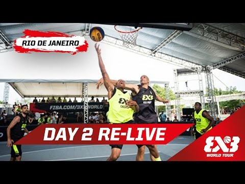 Day 2 + Dunk Contest w/ 'Smoove' - Re-Live - Rio de Janeiro - 2015 FIBA 3x3 World Tour