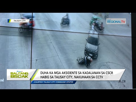 Balitang Bisdak: Managlahing aksidente sa Talisay City, nakuhaan sa CCTV