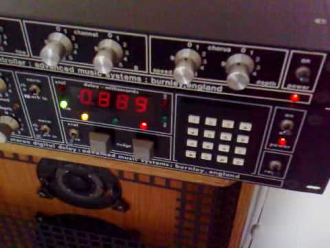 AMS DMX Keyboard Chorus Controller + MemoryMoog