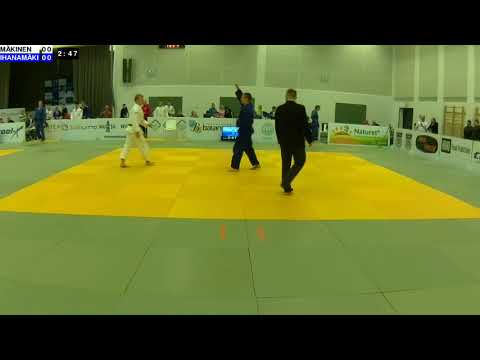 Judon SM 2019: M-81: MÄKINEN - IHANAMÄKI