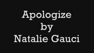 Apologize by Natalie Gauci
