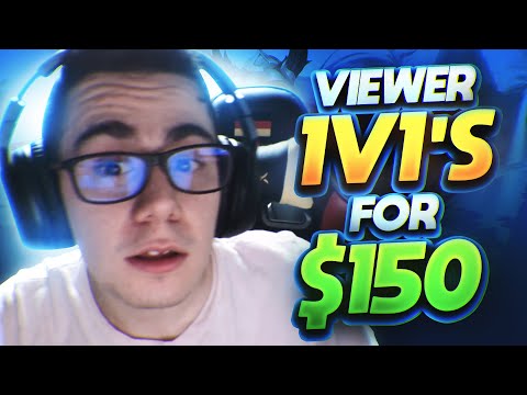 TF Blade | 1v1 AGAINST VIEWERS FOR $150!!
