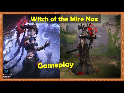 Smite 10.3 Season of Hope PTS - Nox New Skin Witch of the Mire Nox, Voice Gameplay