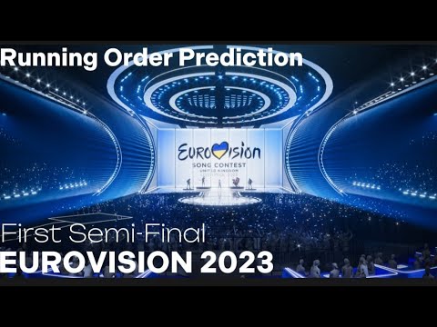MY RUNNING ORDER PREDICTION (First Semi-Final) | Eurovision 2023