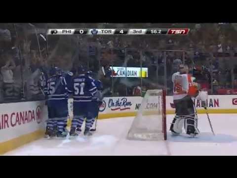 William Nylander's Preseason Goal - Flyers at Maple Leafs - 09/23/2014