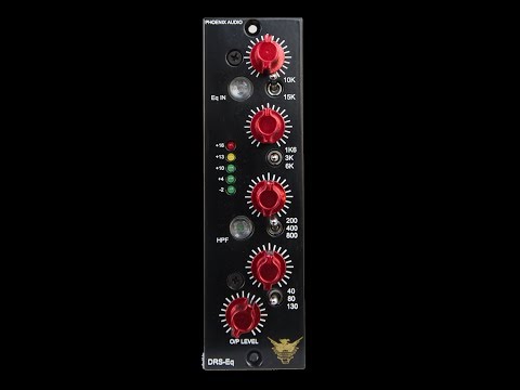 Phoenix Audio DRS-EQ 500 Series on Resonator Guitar and Electric Guitar