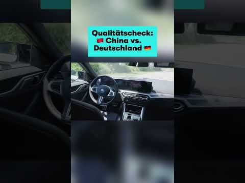 What are the differences in quality between the Chinese BYD and the German BMW? #bmw #byd