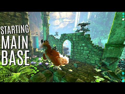 STARTING MAIN BASE and Defenses - Crystal Isles (E5) - Small Tribes