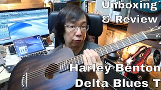 Video thumbnail for Harley Benton Delta Blues T. Unboxing and Playthrough/Review by Jon is just TOO LouD!!