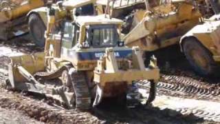 CAT 637D’s and a D8N