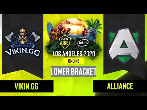 Dota2 - Alliance vs. Vikin.gg - Game 1 - Lower Bracket R1 - EU/CIS - ESL One Los Angeles