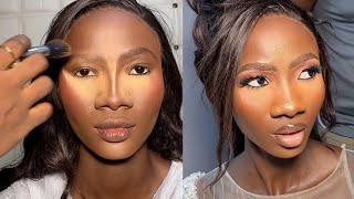 FULL BRIDAL MAKEUP TUTORIAL(NUDE EYE LOOK) #makeup #Bridalmakeup #Nudeeye
