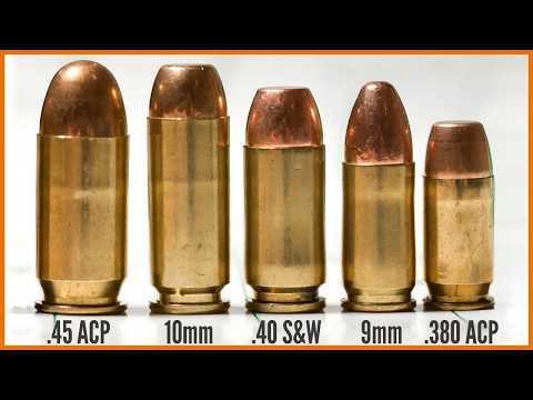 6 Best Pistol Calibers For Personal Defense, Hunting, Practice