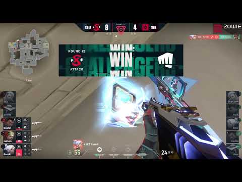XSET Zekken | HIGHLIGHTS VS SENTINELS (VCT Stage 3: NA Challengers 1)