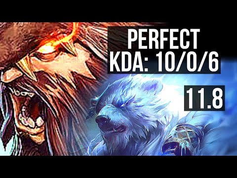 UDYR vs VOLIBEAR (JUNGLE) | 10/0/6, Legendary, 700+ games | BR Challenger | v11.8