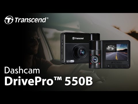 Vaizdo registratorius Transcend's DrivePro 550, 64 GB talpa video