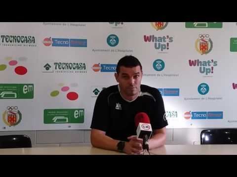 Rueda de prensa de Xavi Molist inicio pretemporada 17/18 Hospi