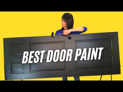 HOW TO PAINT A DOOR The BEST Way to Paint a Door Is…