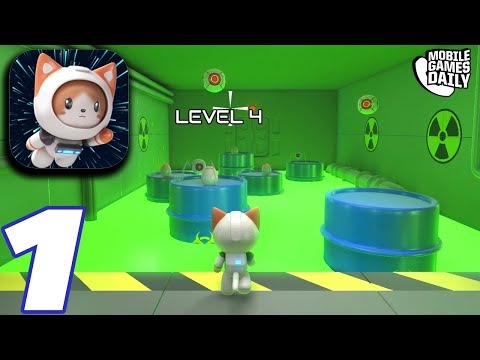 AstroCat Adventures - Gameplay Walkthrough Part 1 (iOS Android) - YouTube