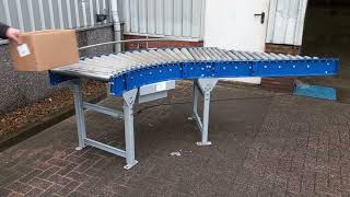 Vanderlande Rollenbaan invoegstuk gebruikt 70 cm Van der Lande roller conveyor for sale - Image 3 | Machineryline US Vanderlande Rollenbaan invoegstuk gebruikt 70 cm Van der Lande roller conveyor | Image 3 - Machineryline