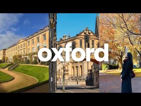 Ein Tag im Leben in Oxford | formelles Abendessen, 48-Stunden-Vlog und Campus-Tour
