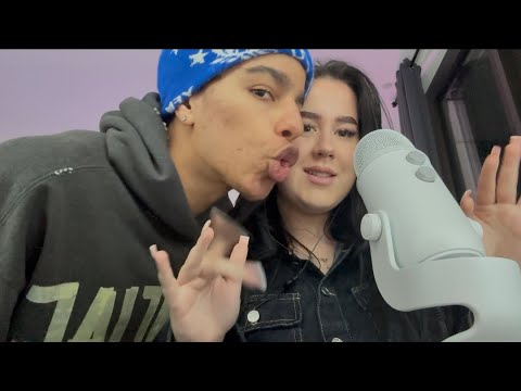 Meine FREUNDE versuchen ASMR 👯‍♂️(extrem gut)