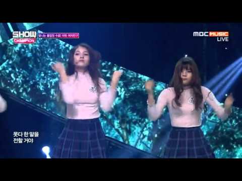 GFriend Goodbye Stage Show Champion (3/9/2016)