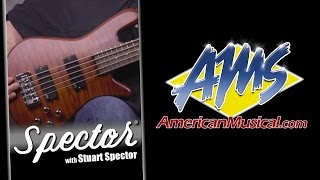Video thumbnail for Spector Legend 5 Neck Thru Overview - Stuart Spector Legend 5 Classic Bass Guitar by American Musical Supply
