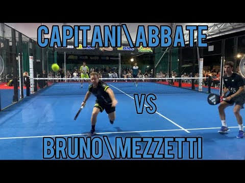 CAPITANI\ABBATE VS BRUNO\MEZZETTI - SemiFinale GisaPadel Open