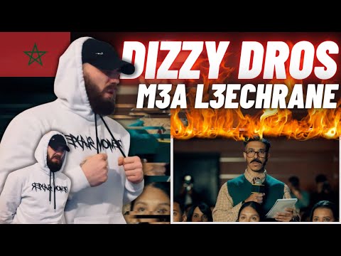 MOROCCAN RAP IS FIRE?! 🇲🇦 Dizzy DROS - M3A L3ECHRANE | UK 🇬🇧 REACTION