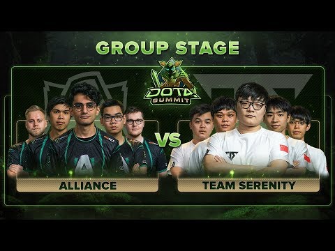 Alliance vs Serenity Game 2 - Dota Summit 10: Group Stage