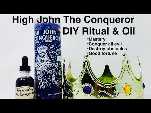 Learn How To Make High John The Conqueror Oil/Candle Ritual (Very Powerful Hoodoo Root Work)