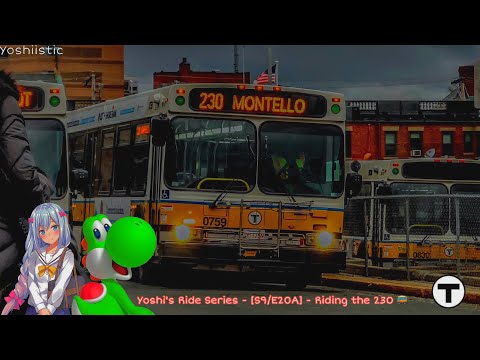 Eromanga Sensei & Yoshi: Strike Second! | Yoshi's Ride Series {S9-E20A} - Riding the 230 🚌 - {MBTA}