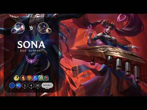 Sona Support vs Alistar - EUW Master Patch 13.3