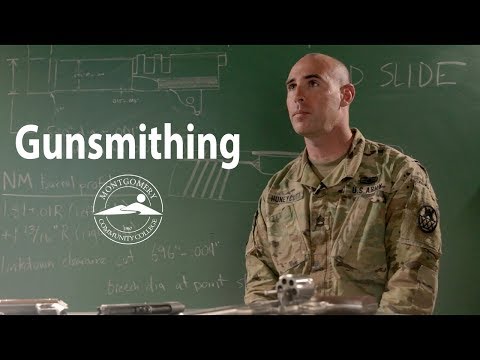 Gunsmithing at Montgomery Community College