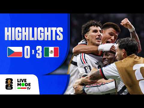 Chéquia 0-3 México (WC 2026)