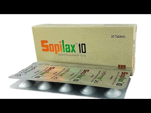 Sopilax 10 || (Natriumpicosulfat) || Was ist die Funktion der Sopilax 10-Tablette ||