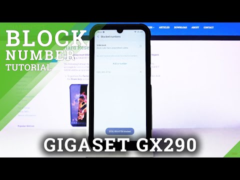How to Block Number in GIGASET GX290 – Create Blacklist