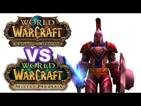 Warlords of Draenor Alpha VS Mists of Pandaria ~ MoP WoD WoW