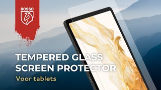 Rosso Apple iPad Pro 12.9 9H Tempered Glass Screen Protector