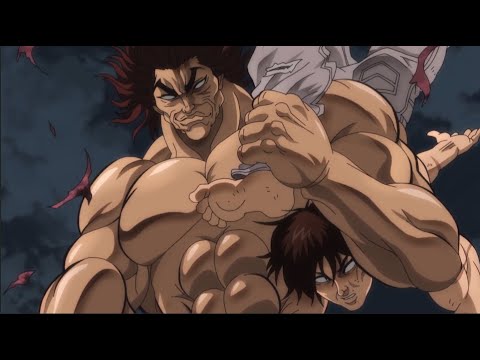 Yujiro Slams Baki as Nunchucks - Yujiro Use His Father Technique Dress