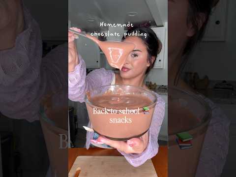the BEST homemade chocolate 🍫pudding!!