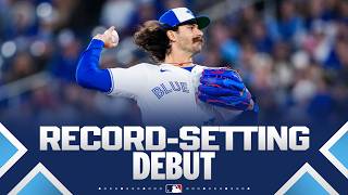 Dylan Cease sets a franchise RECORD with 12 strikeouts in his Toronto Blue Jays debut! 😳