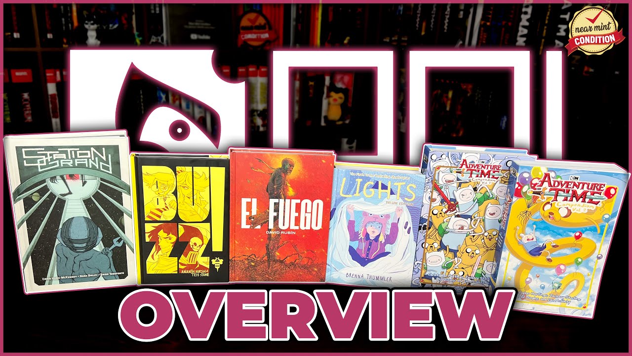 Oni Press Overview: Adventure Time Compendium Vol. 2 | Lights Deluxe Edition HC | El Fuego HC
