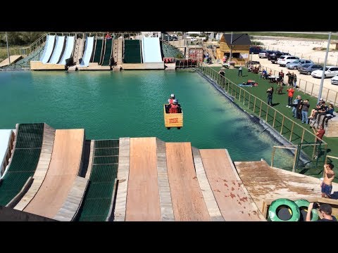 Caisses à Savon au Water Jump