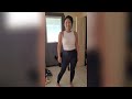 Leggings Try On Strut Walk